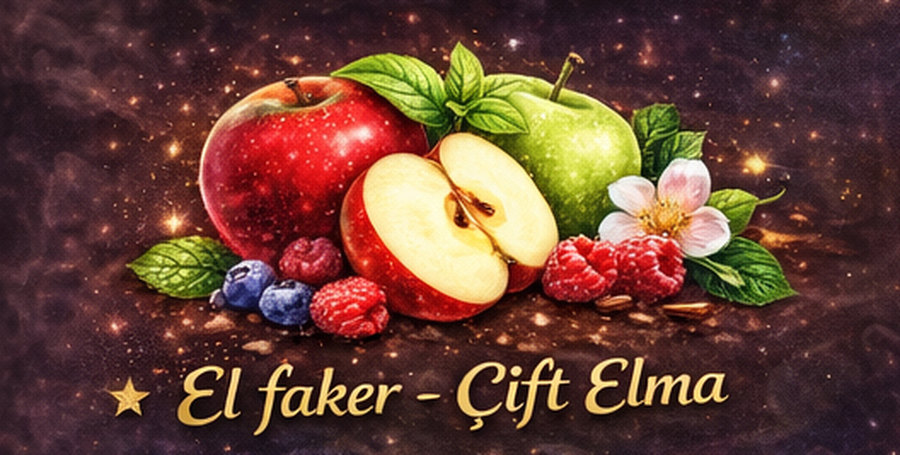 El - Faker Çift Elma