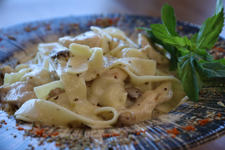 Kremalı Mantarlı Tavuk