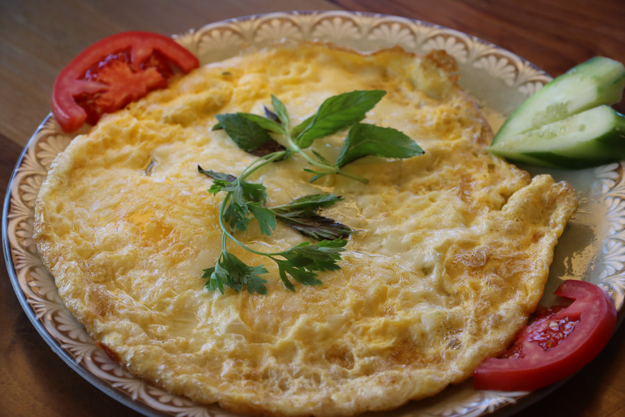 Kaşarlı Omlet